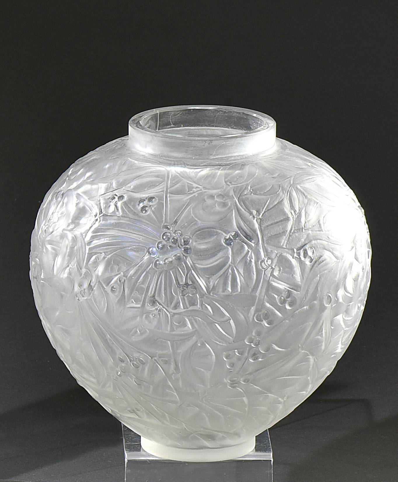 estimation de vase en cristal